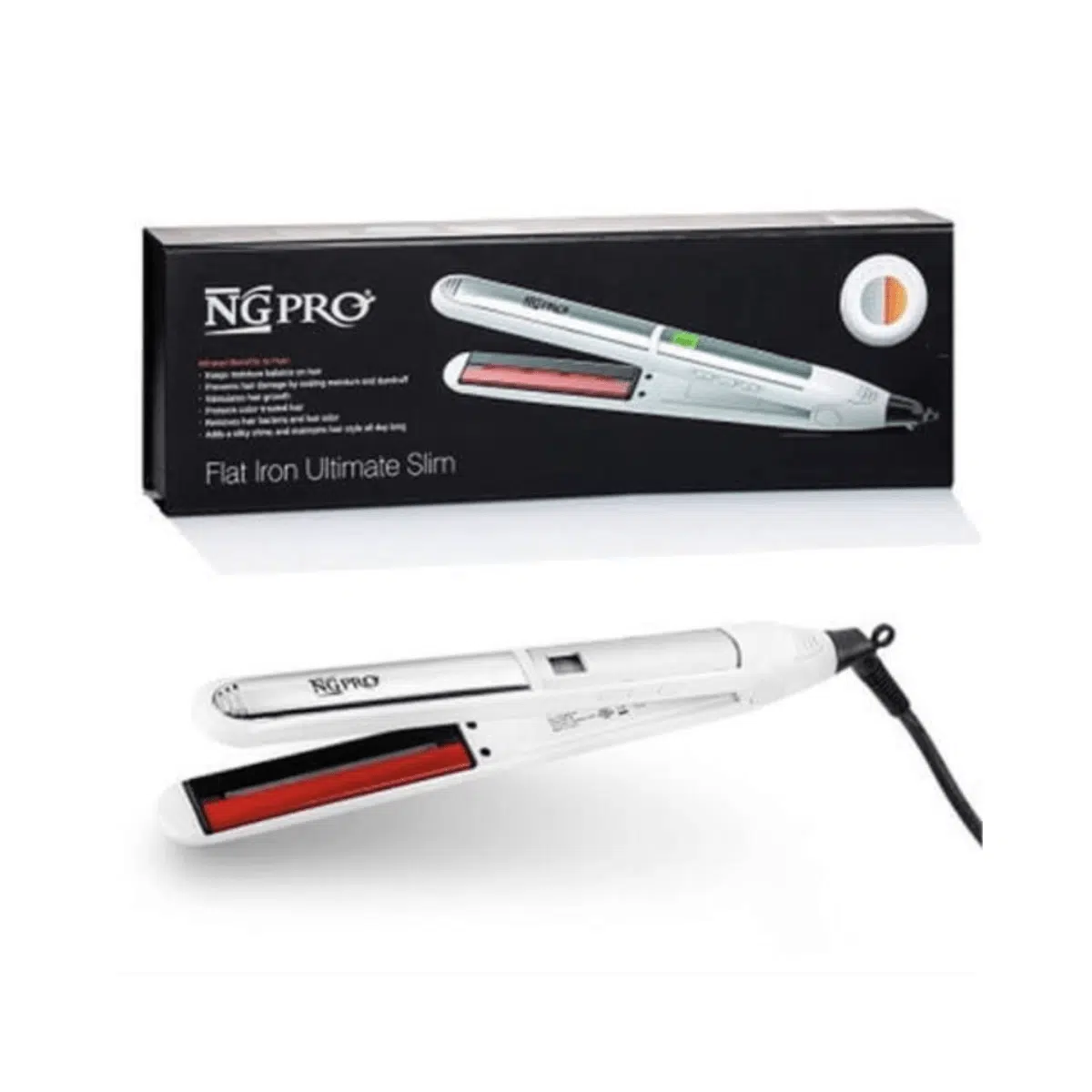 Untitled design – 2024-08-27T234347.023 מחליק טיטניום אינפרה אדום Gidon NGPro Flat Iron Ultimate Slim גדעון קוסמטיקס – תמונה 1