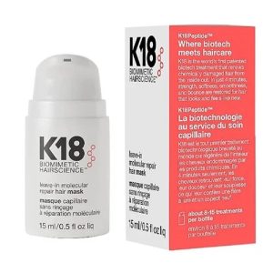 K18 - מסכה לתיקון ושיקום מולקולרי PROFESSIONAL ללא שטיפה 15 מ״ל‏