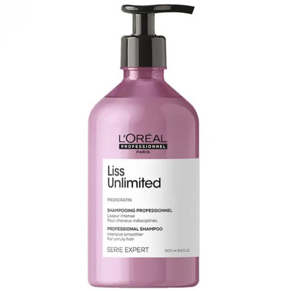 הורדה שמפו מחליק ומזין לשיער מרדני – L'Oréal Professionnel Liss Unlimited – תמונה 1